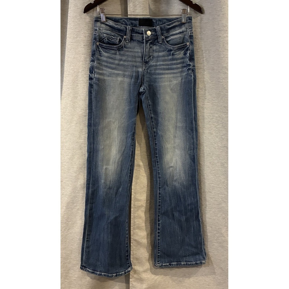 Buckle Black Fit No 53 Bootcut Jeans Mid Rise 25X30 Blue Denim